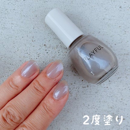 プレイフル プリズムモイストコート pmc-03 クールベージュ/PLAYFUL/オールインワンネイルの画像