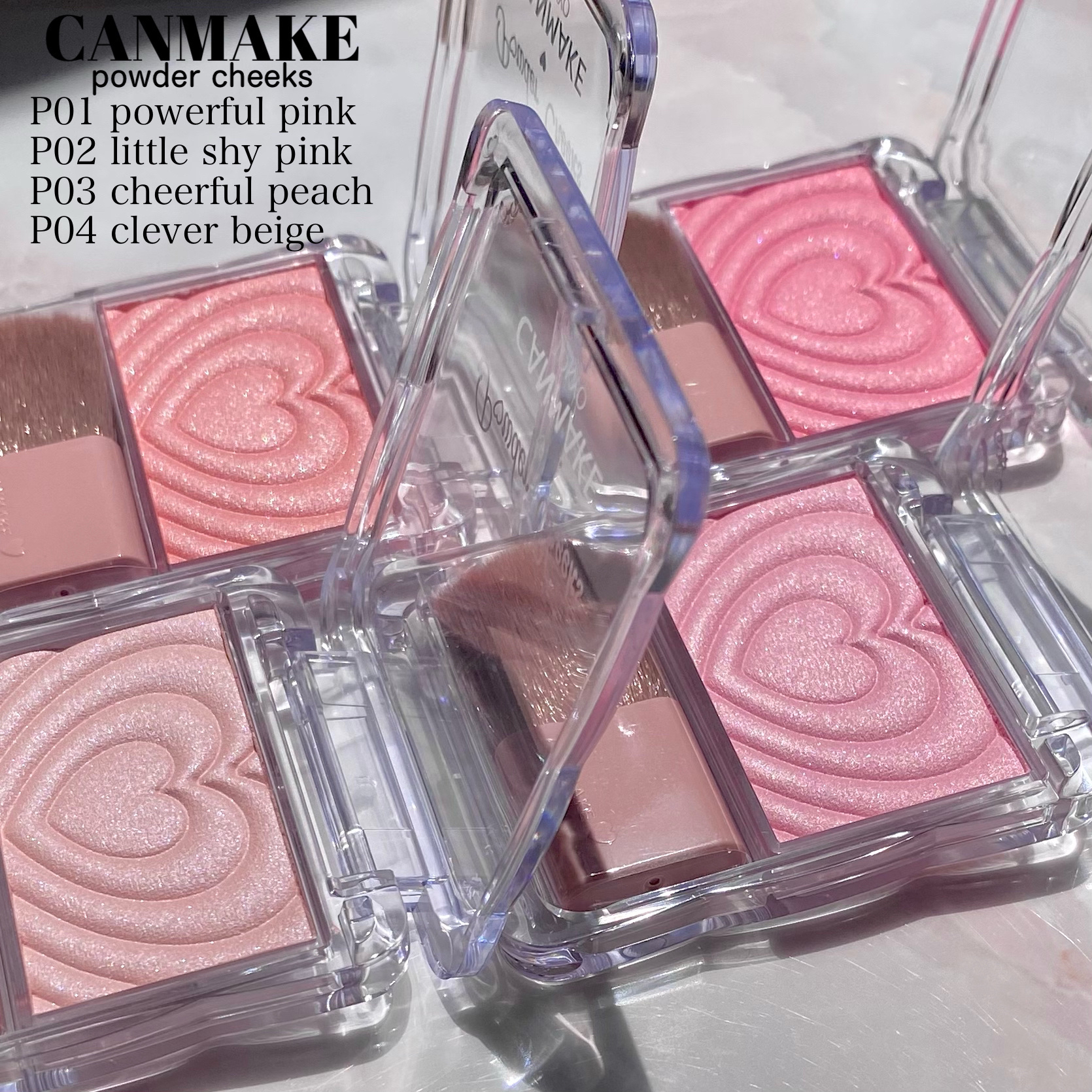 パウダーチークス/キャンメイク/パウダーチークを使ったクチコミ（2枚目）