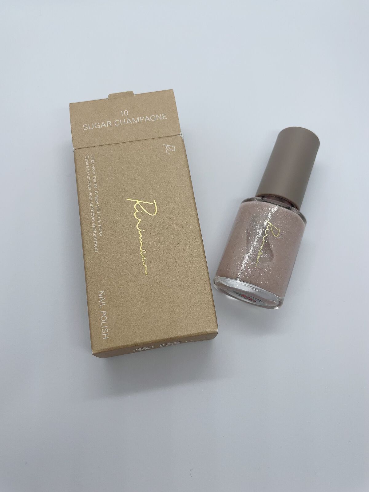 ネイルポリッシュ  10 シュガーシャンパン/Ririmew/マニキュアを使ったクチコミ（1枚目）