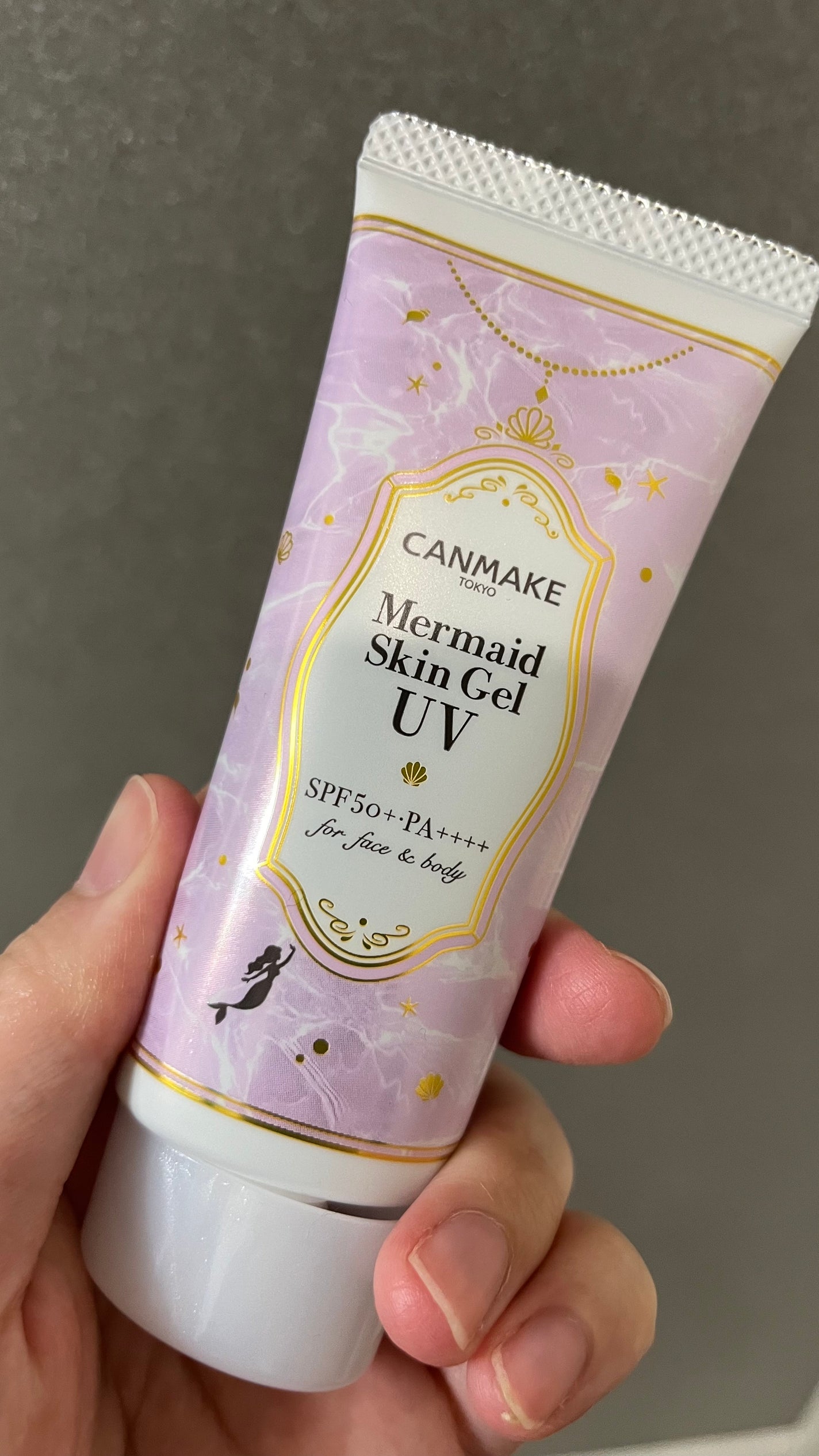 マーメイドスキンジェルUV/キャンメイク/日焼け止めジェルを使ったクチコミ(1枚目)