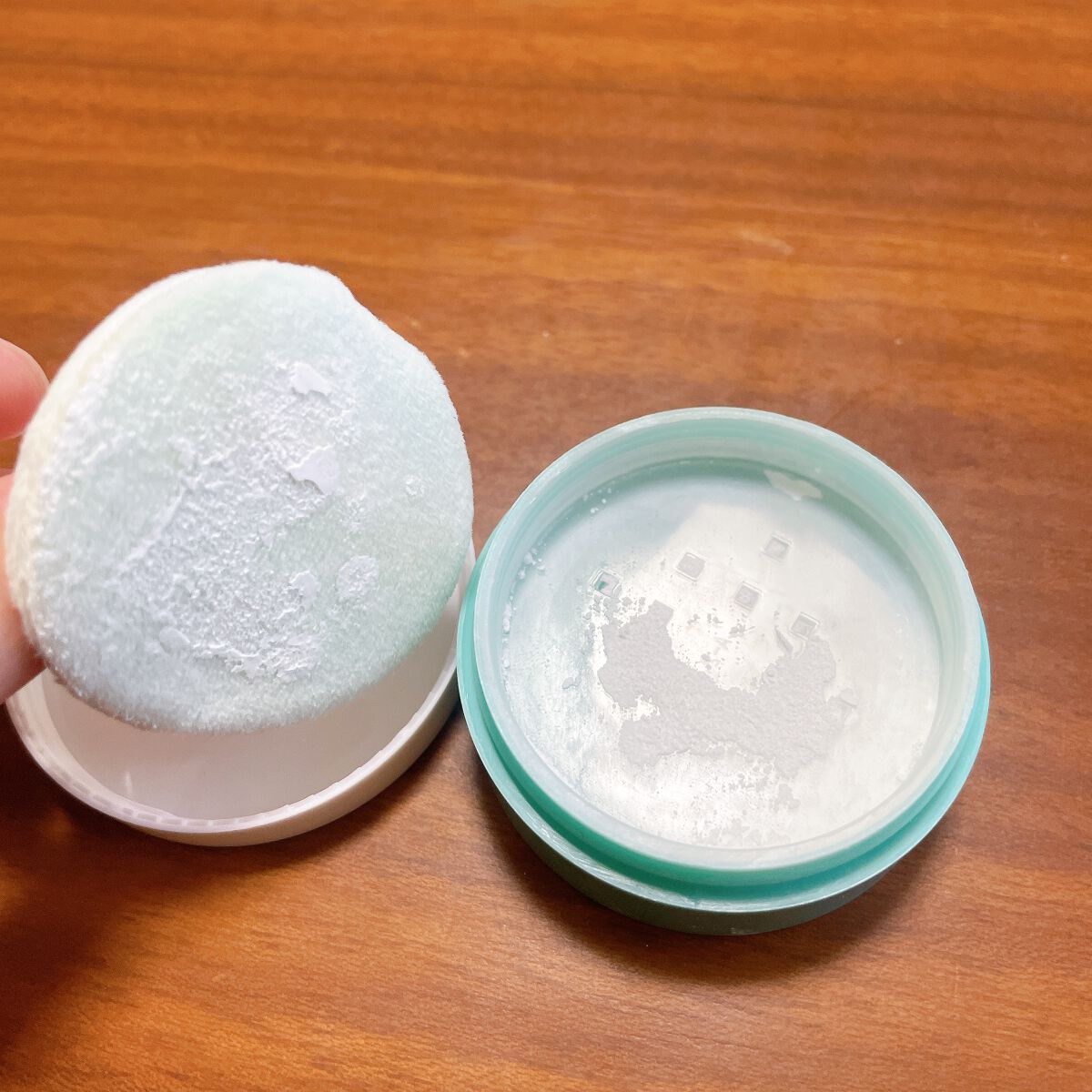 Zセバムドライングパウダー/ETUDE/フェイスパウダーを使ったクチコミ（2枚目）