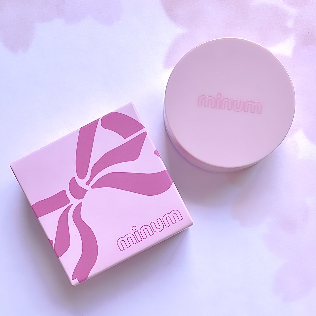 ミニュム フェイスパウダー 02 グロウ/minum/プレストパウダーを使ったクチコミ（2枚目）