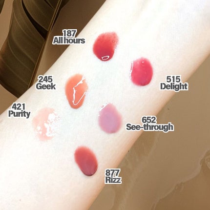 UNSEEN BLUR TINT/Oddtype/口紅を使ったクチコミ(5枚目)