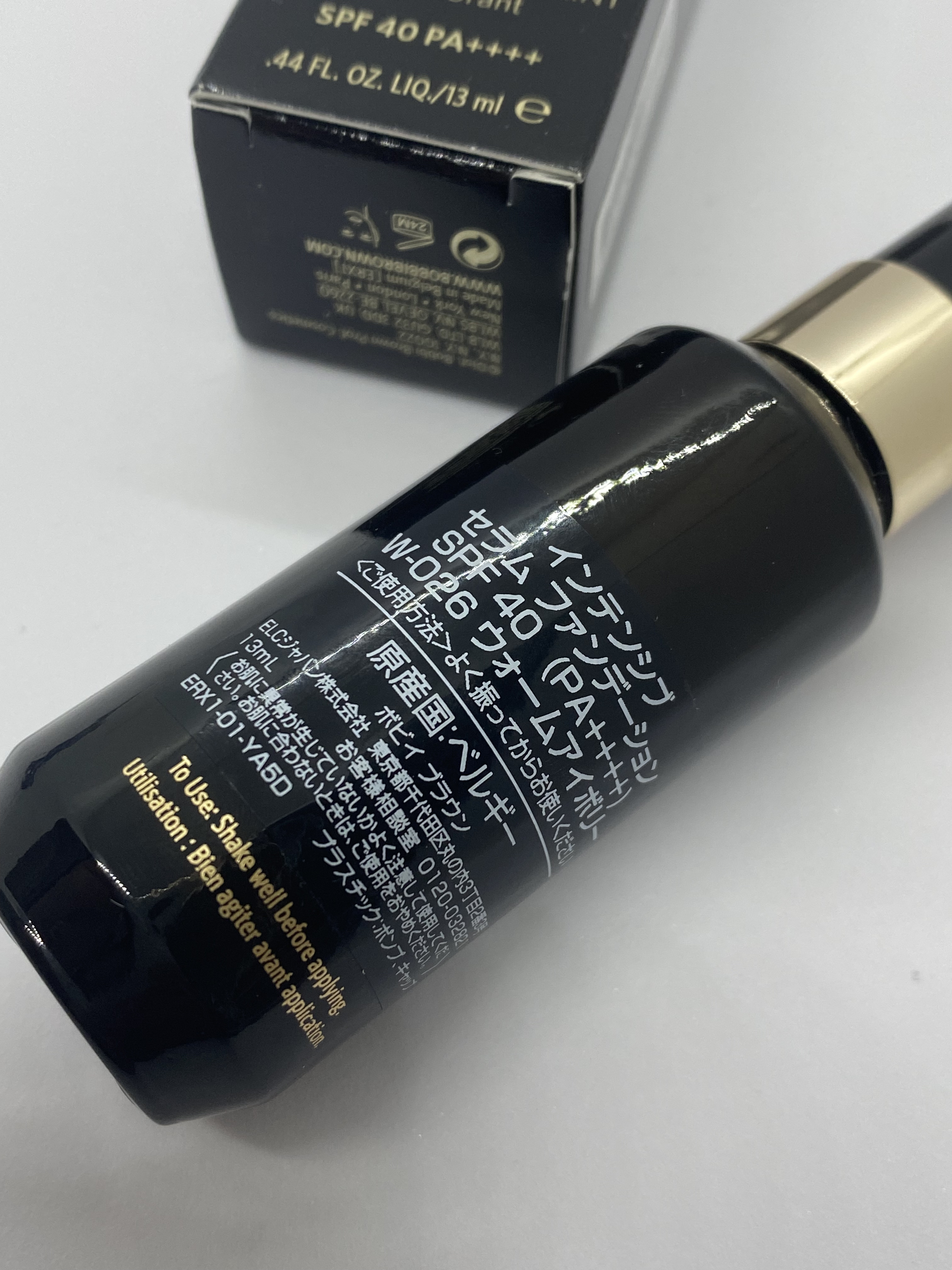 インテンシブ スキン セラム ファンデーション SPF40（PA++++） W-026 ウォームアイボリー/BOBBI BROWN/リキッドファンデーションを使ったクチコミ（2枚目）