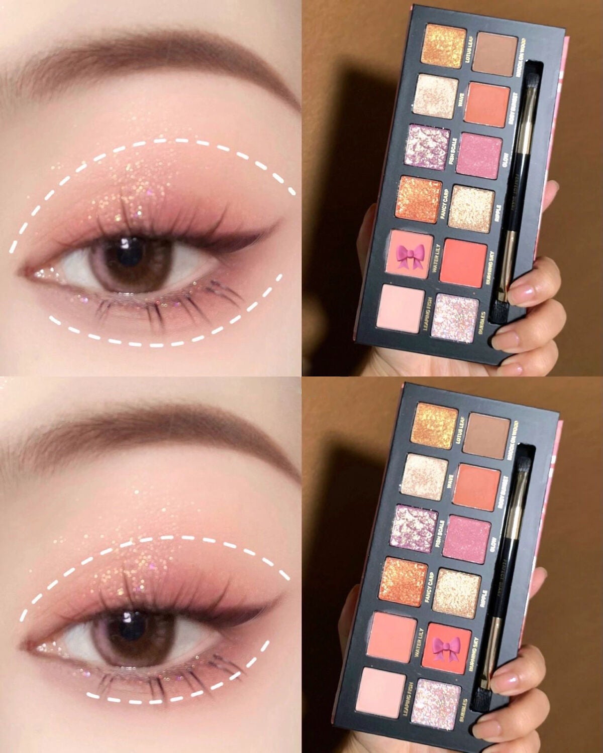 エクスプローラ12色 動物アイシャドウパレット/PERFECT DIARY/アイシャドウパレットを使ったクチコミ(3枚目)