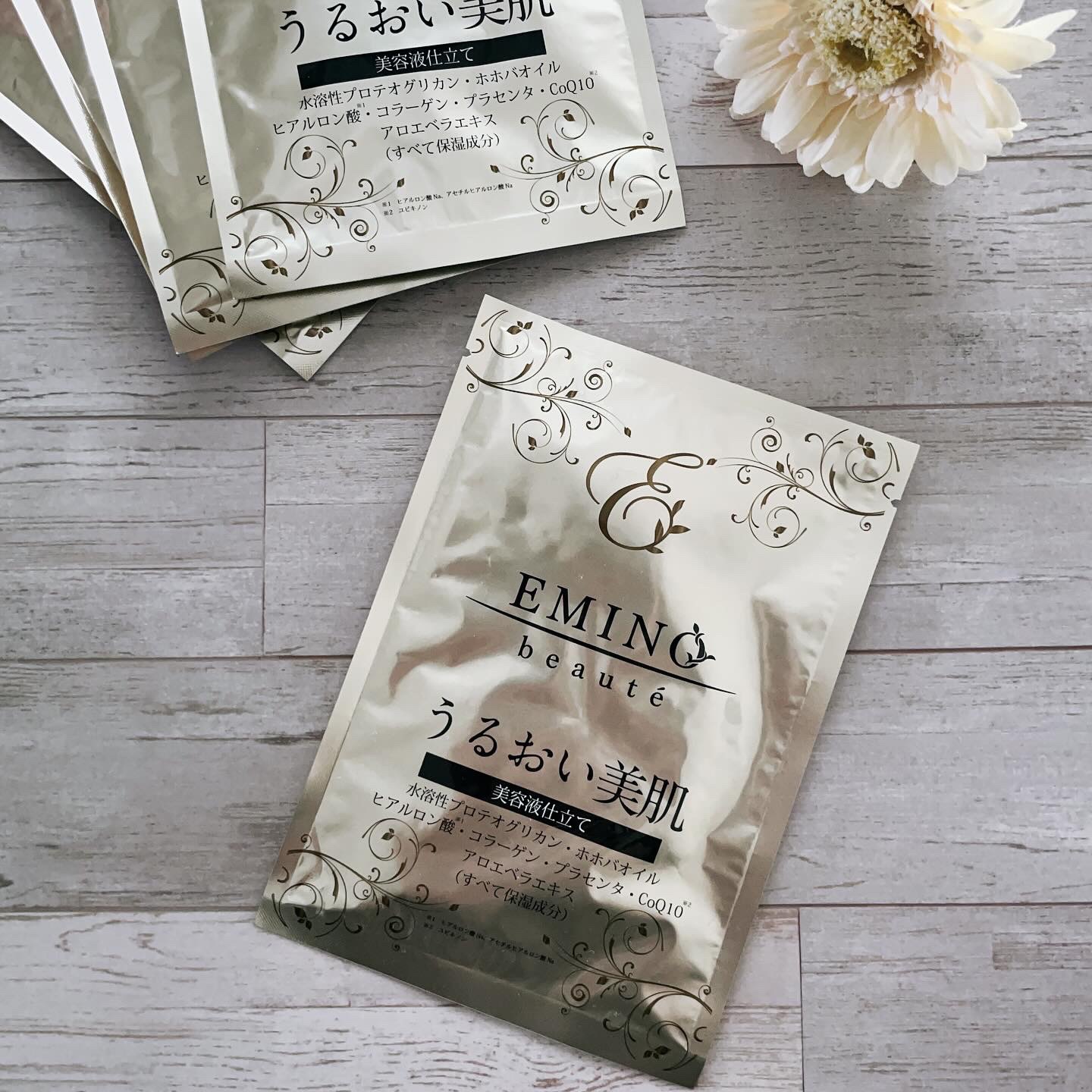 モイスチャーリッチフェイスマスク/エミーノボーテ/シートマスク・パックを使ったクチコミ（2枚目）