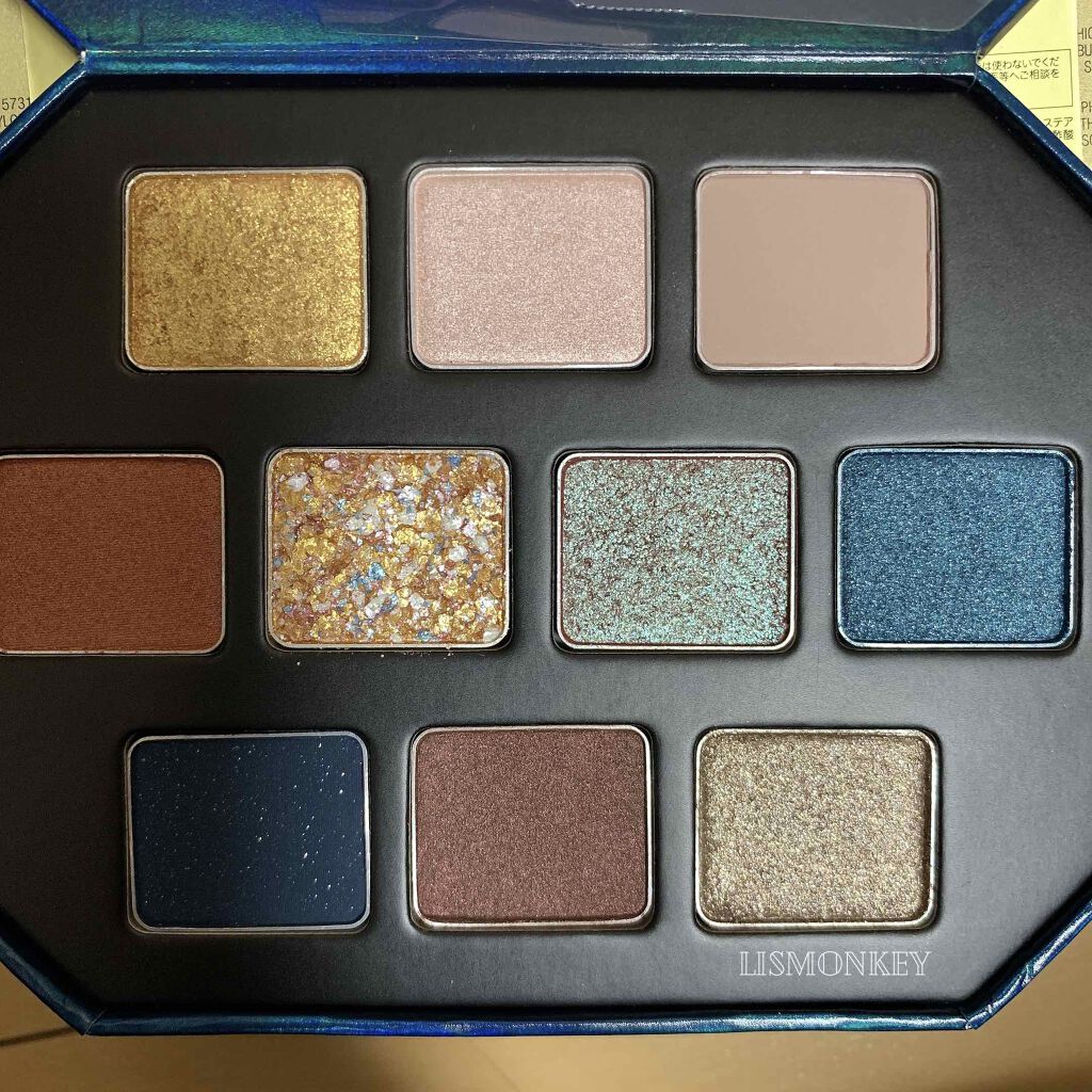 ウォンテッド トレジャーボックス アイパレット グランドライン/shu uemura/アイシャドウパレットを使ったクチコミ(1枚目)