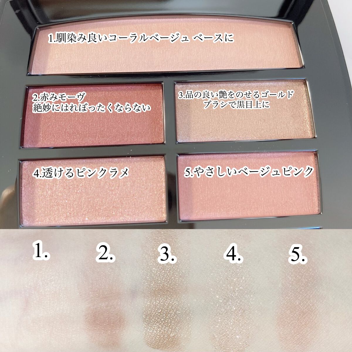 レ ベージュ パレット ルガール/CHANEL/アイシャドウパレットを使ったクチコミ(2枚目)