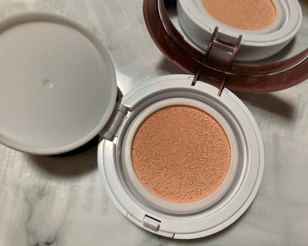 M クッションベース（ピーチ）/MISSHA/化粧下地を使ったクチコミ（3枚目）