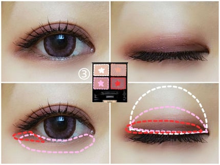 デザイニング カラー アイズ/SUQQU/アイシャドウパレットを使ったクチコミ(5枚目)