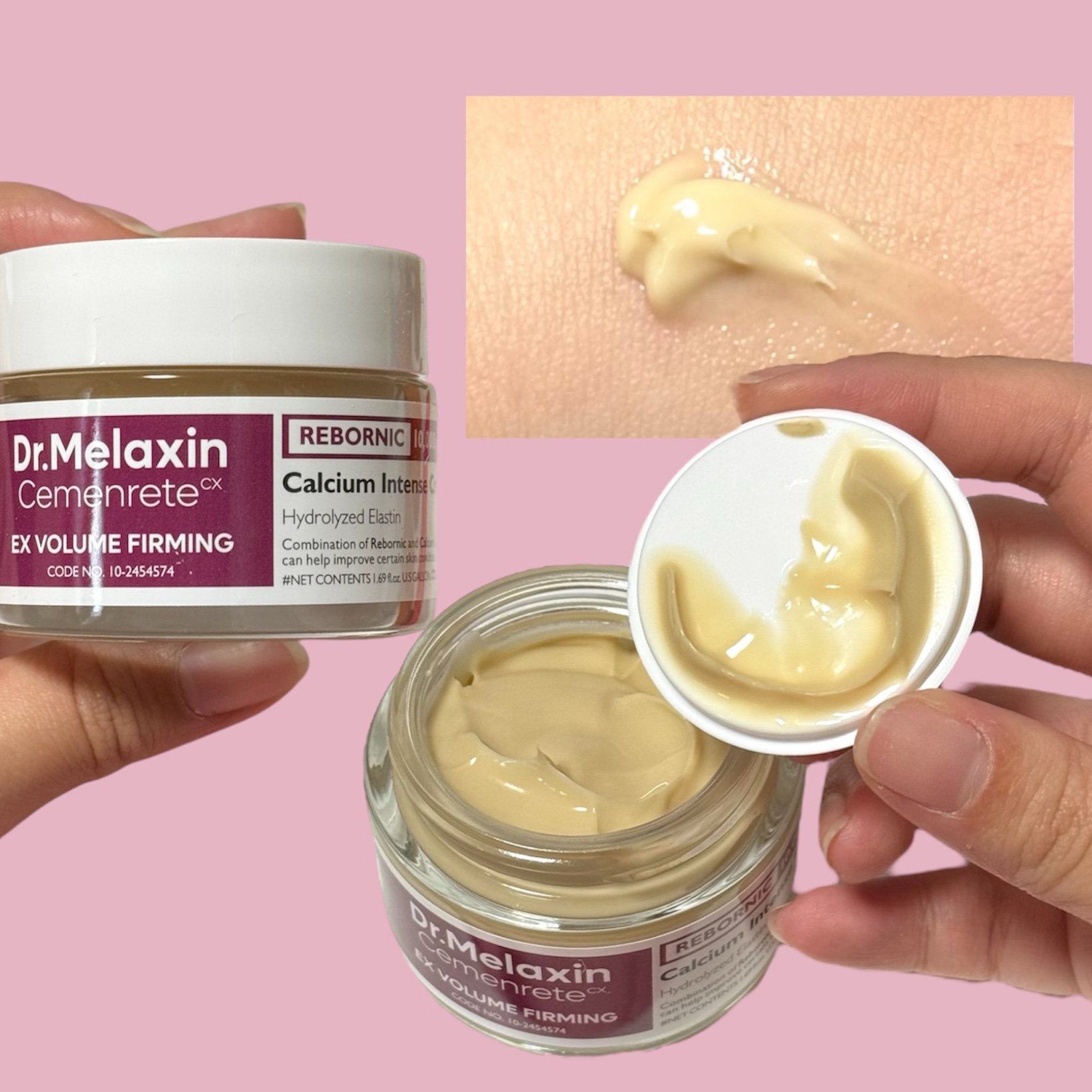 Cemenrete Calcium Intense Cream/Dr.Melaxin/フェイスクリームを使ったクチコミ（3枚目）