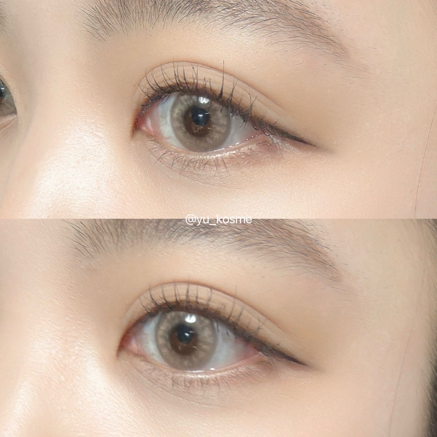 ロシアンスモーキー/OLENS/カラーコンタクトレンズを使ったクチコミ(4枚目)