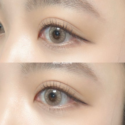 ロシアンスモーキー/OLENS/カラーコンタクトレンズを使ったクチコミ(4枚目)