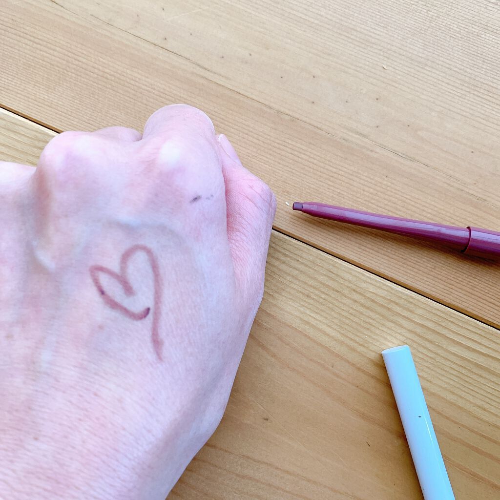 クリームフィットペンシル＜アイライナー＞ ロージィブラウン/ラブ・ライナー/ペンシルアイライナーを使ったクチコミ（3枚目）