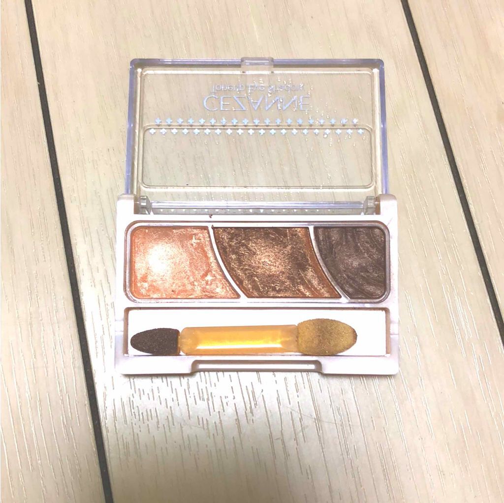 トーンアップアイシャドウ/CEZANNE/アイシャドウパレットを使ったクチコミ(1枚目)