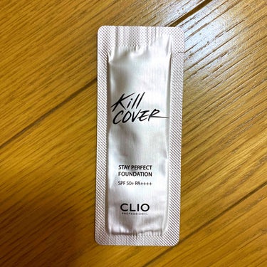 キルカバー ステイパーフェクトファンデーション/CLIO/リキッドファンデーションを使ったクチコミ（1枚目）