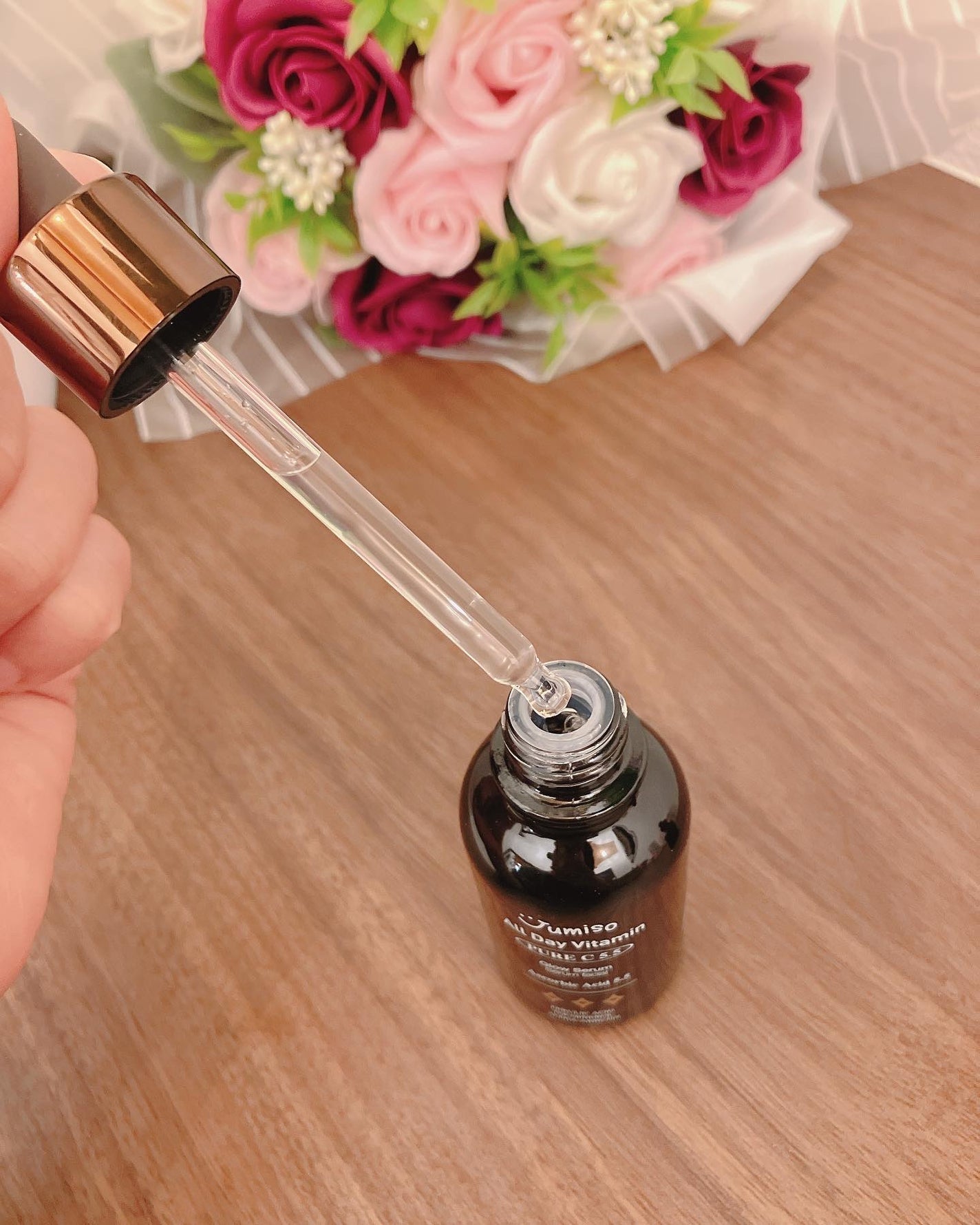 オールデービタミンVC-IP1.0ファーミングセラム/JUMISO/美容液を使ったクチコミ(7枚目)