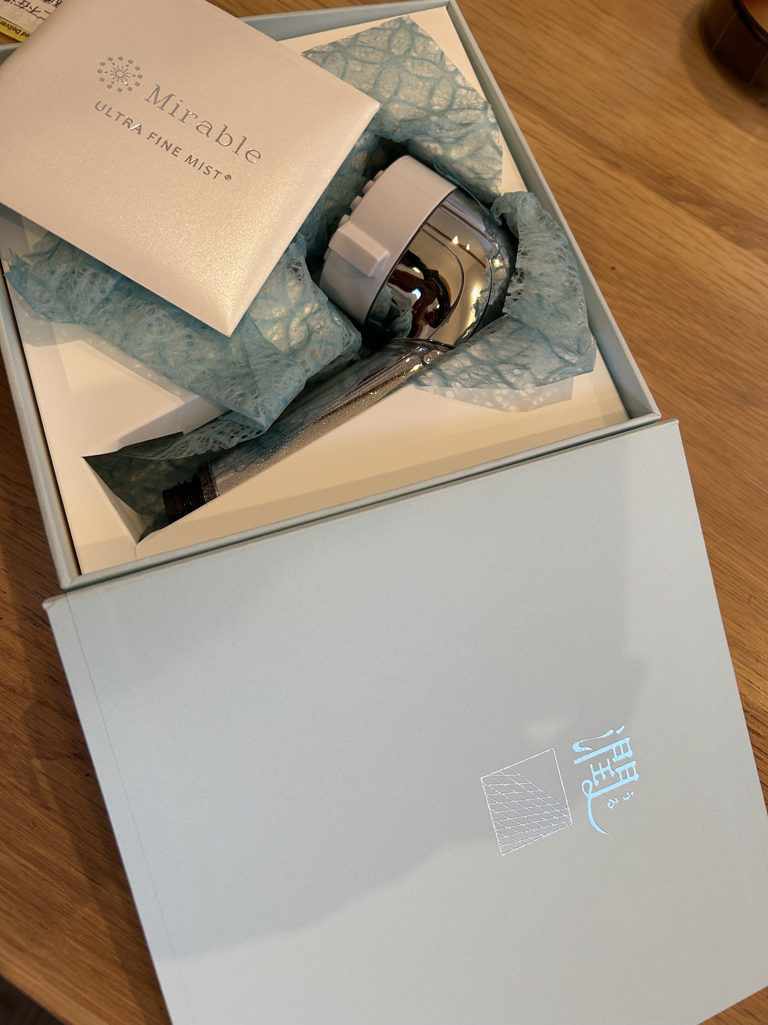 ミラブル潤/ミラブル/シャワーヘッドを使ったクチコミ（1枚目）