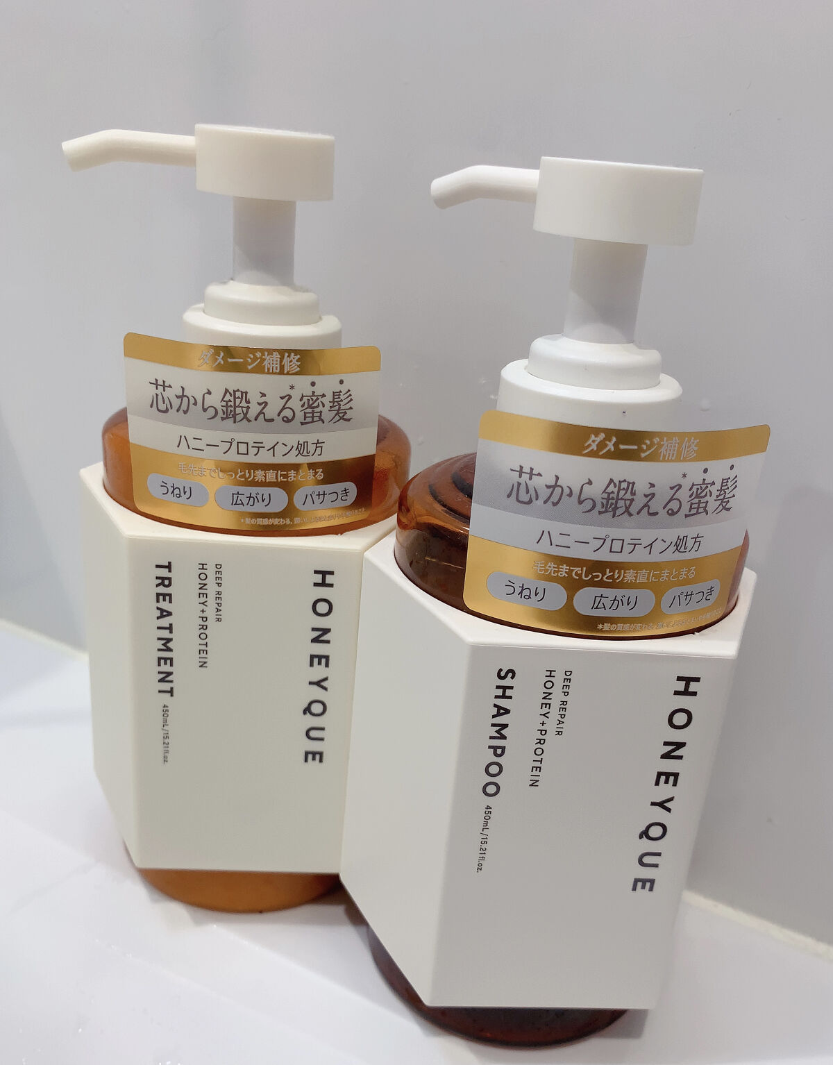ディープリペア シャンプー モイスト／ヘアトリートメント モイスト/ハニーク/市販シャンプーを使ったクチコミ（1枚目）