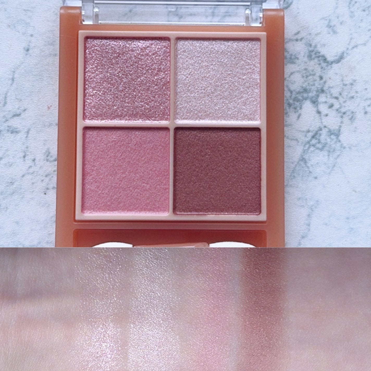 ベージュトーンアイシャドウ/CEZANNE/アイシャドウパレットを使ったクチコミ(3枚目)