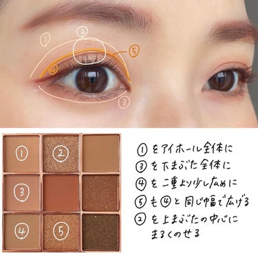 The Bella collection eyeshadow palette/CELEFIT/パウダーアイシャドウを使ったクチコミ（5枚目）