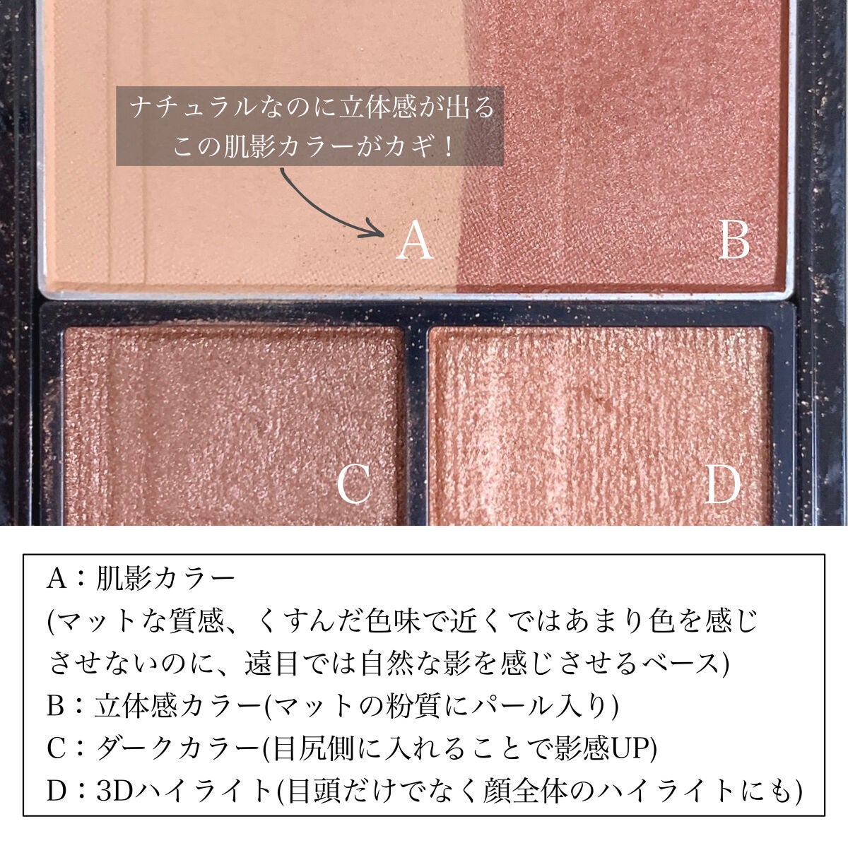 3Dプロデュースシャドウ/KATE/アイシャドウパレットを使ったクチコミ(3枚目)