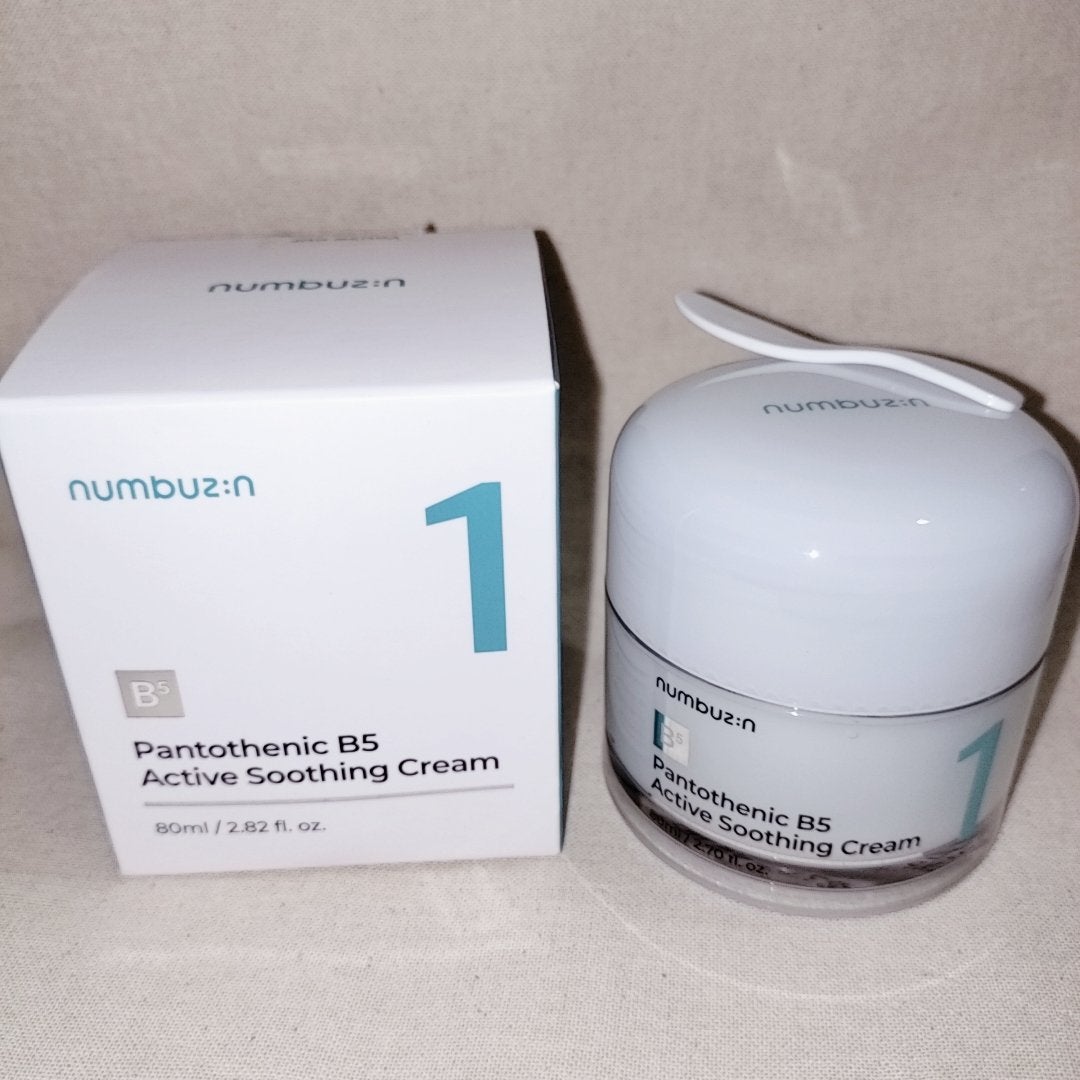 1番 塗るパントテン酸スージングクリーム/numbuzin/フェイスクリームを使ったクチコミ(1枚目)