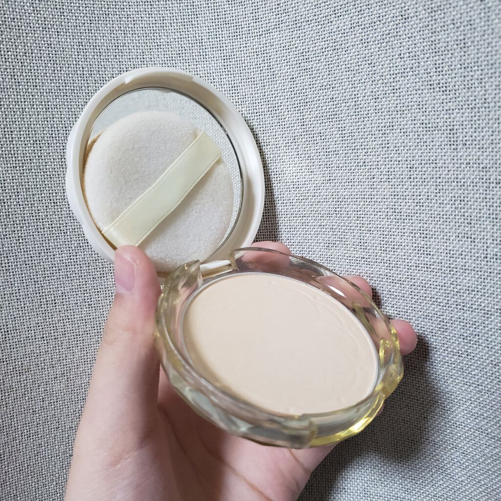 UVシルクカバーパウダー/CEZANNE/プレストパウダーを使ったクチコミ(3枚目)