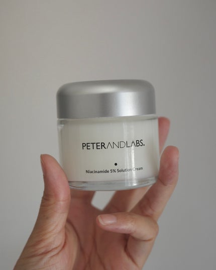 ナイアシンアミド5% ソリューション モイスチャークリーム/PETERANDLABS/フェイスクリームを使ったクチコミ(1枚目)