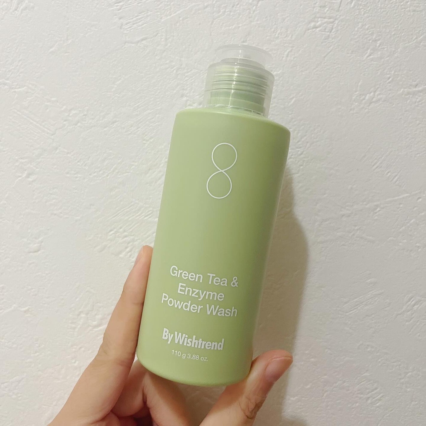 グリーンティー&エンザイムパウダーウォッシュ/By Wishtrend/洗顔パウダーを使ったクチコミ(1枚目)