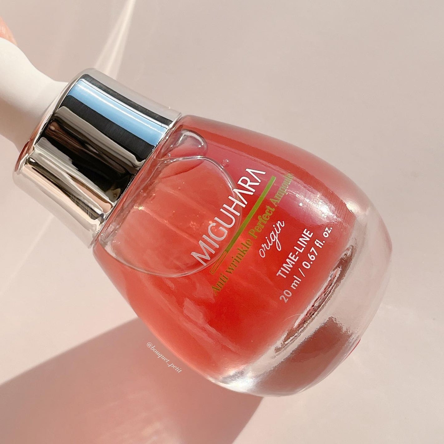 アンチリンクルエフェクトアンプルオリジン/MIGUHARA/美容液を使ったクチコミ(7枚目)