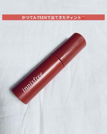 A-TEENが流行った時に主人公が使っていたinnisfreeのビビッドコットン インクティントを購入💗

韓国の人は色白だからこういうティントが映えていいなー😇


パステルピンクのような色のティント