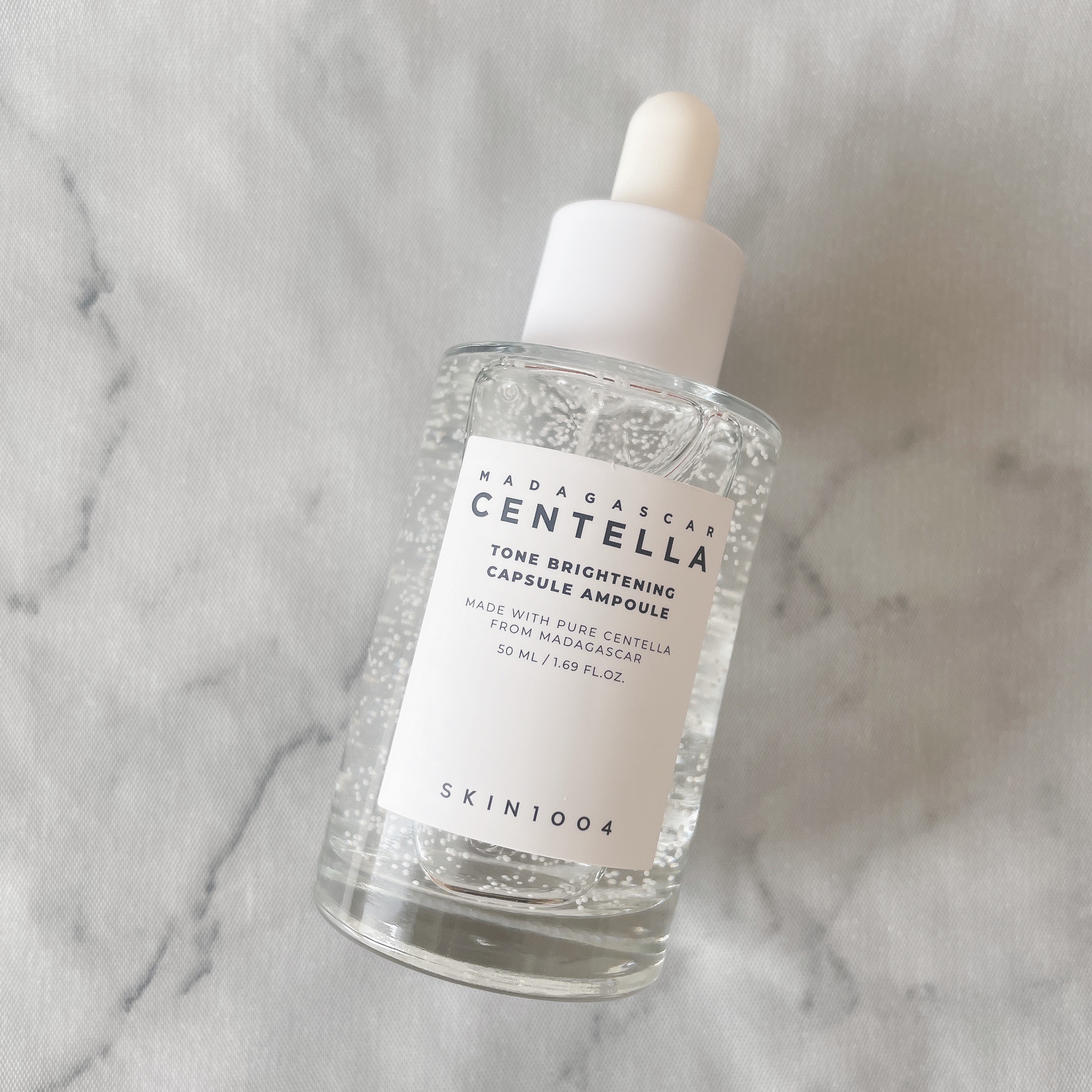 トーンブライトニング カプセルアンプル/SKIN1004/美容液を使ったクチコミ（2枚目）