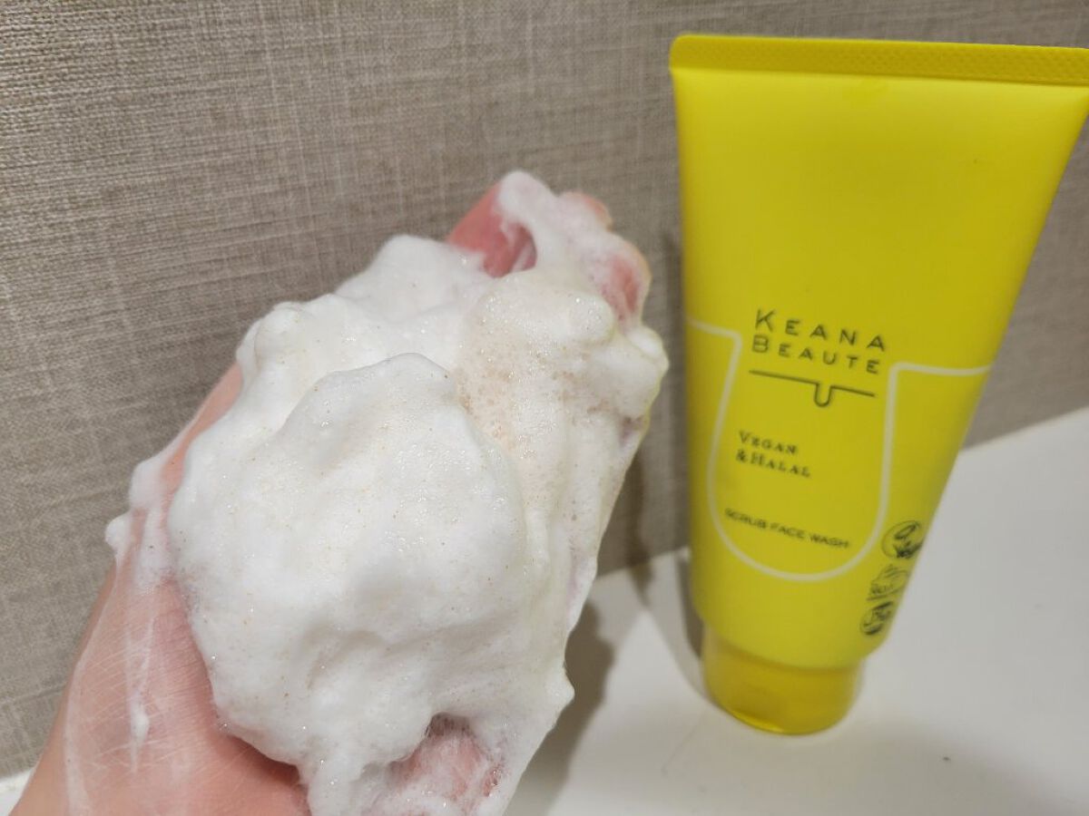 毛穴丸洗いスクラブ洗顔/ケアナボーテ/洗顔フォームを使ったクチコミ（3枚目）