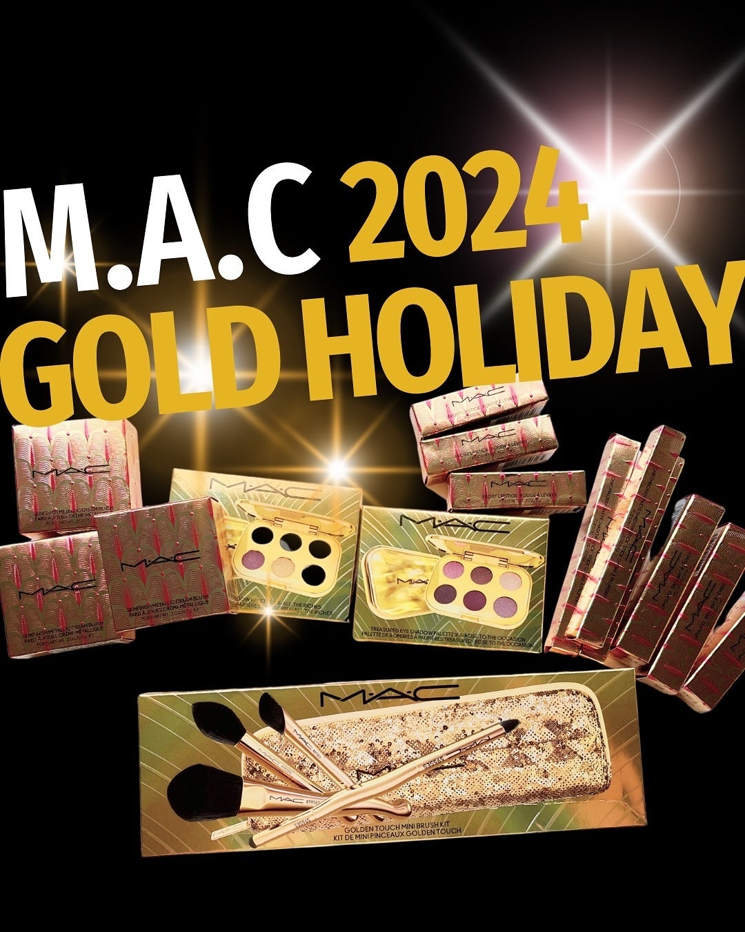 バブリズム on LIPS 「ブリンブリンなMACのホリデー✨🤩マツケンサンバ級の派手さ!完..」(1枚目)