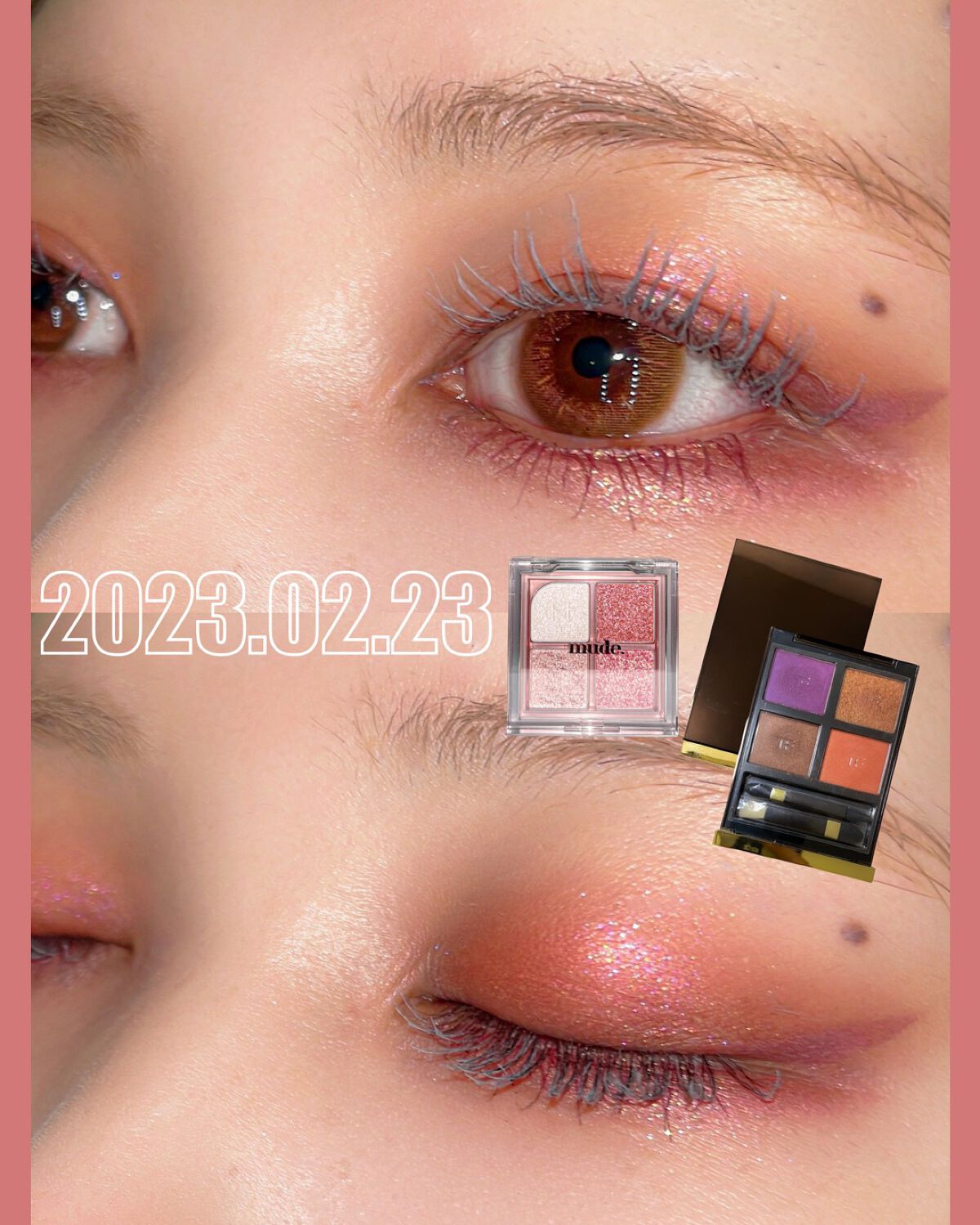 ニューグラムコレクション/mude./アイシャドウパレットを使ったクチコミ（1枚目）