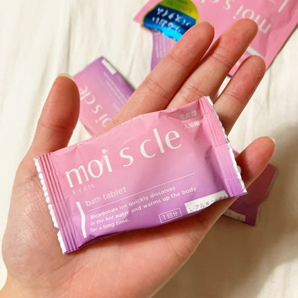 重炭酸入浴剤 moi s cle /アイリスオーヤマ/炭酸系入浴剤を使ったクチコミ(3枚目)