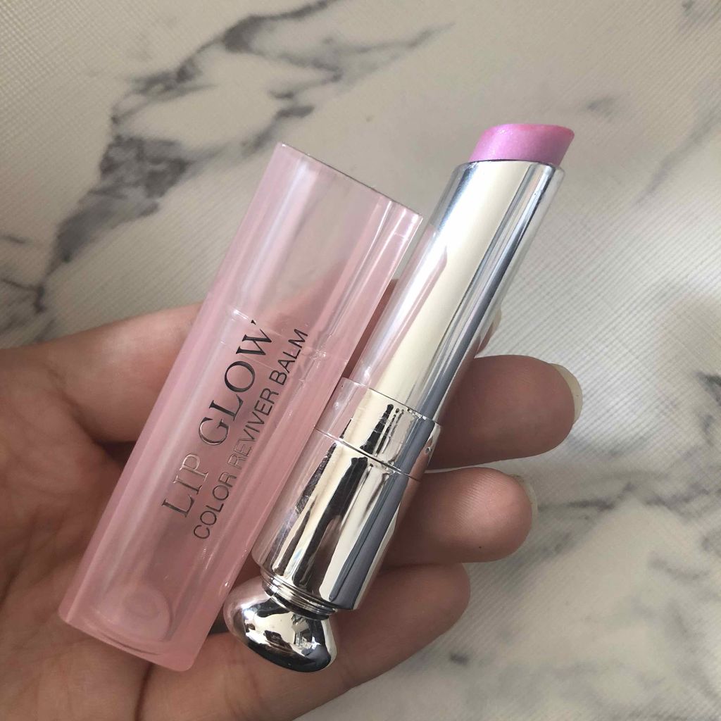 【旧】ディオール アディクト リップ グロウ 009 ホロ パープル/Dior/リップケアを使ったクチコミ（1枚目）