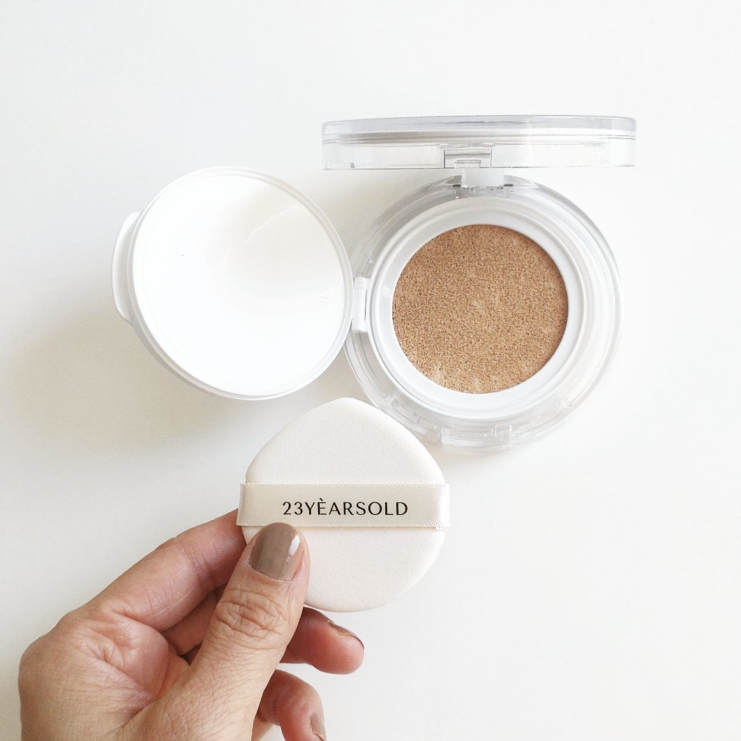 ハートリーフシーンカバークッション/23years old/クッションファンデーションを使ったクチコミ（1枚目）