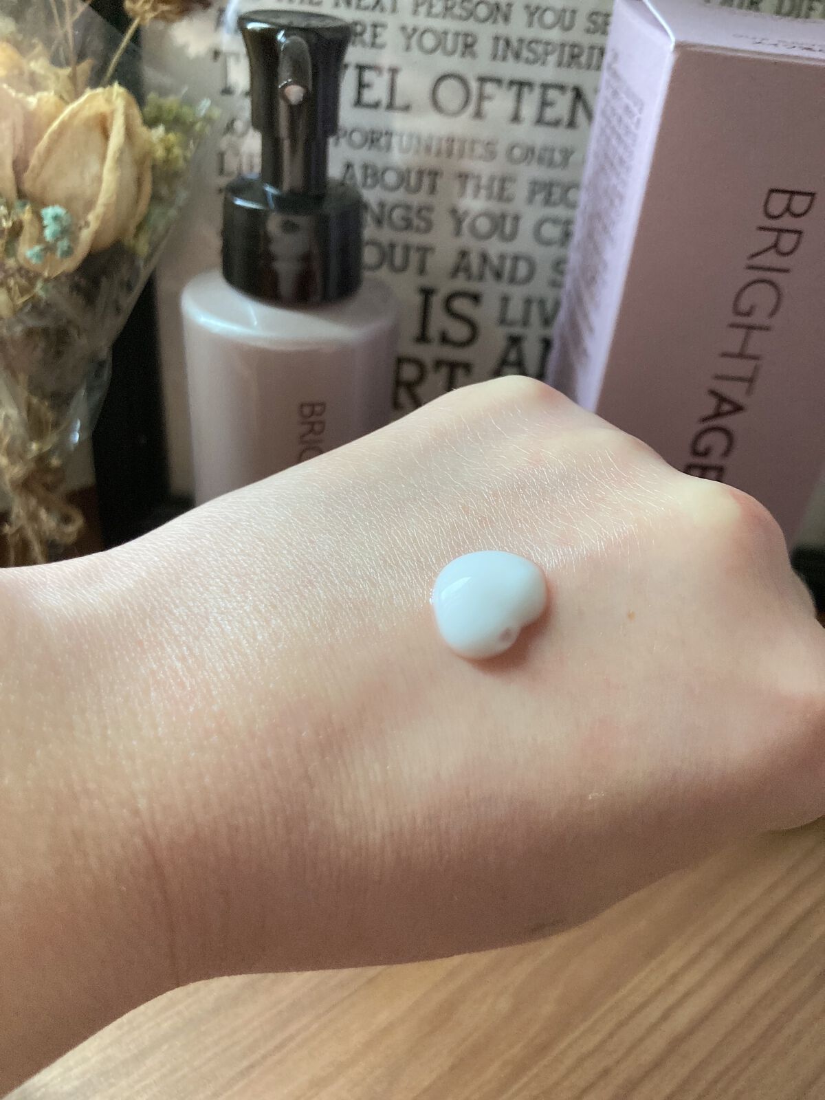 クリア ミルククレンジング/BRIGHTAGE/ミルククレンジングを使ったクチコミ(3枚目)