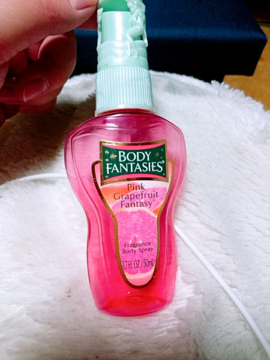 ボディスプレー ピンクグレープフルーツ/ボディファンタジー/香水(その他)を使ったクチコミ（1枚目）