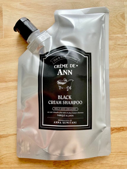 ブラッククリームシャンプー/creme de Ann/市販シャンプーを使ったクチコミ(1枚目)