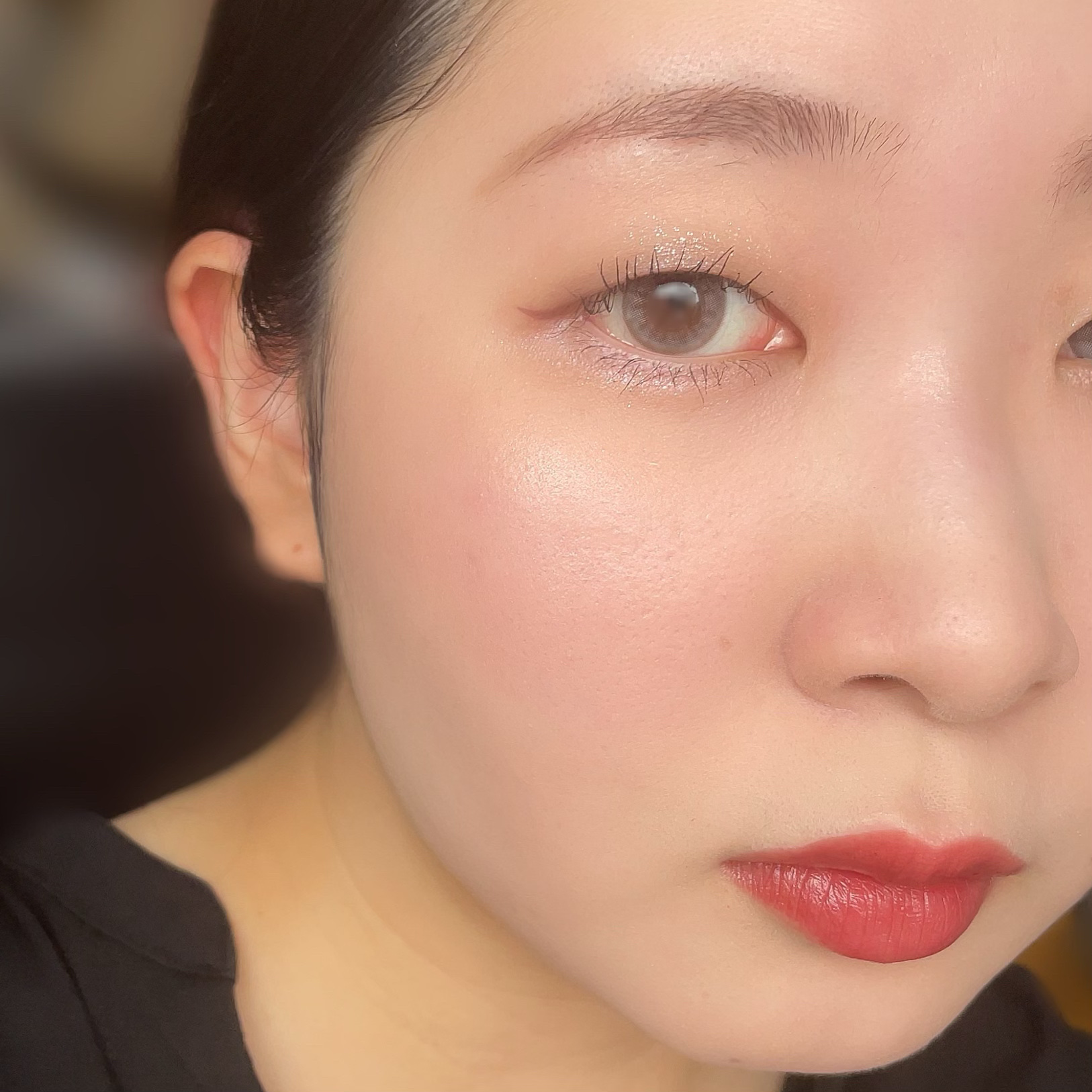 ミネラルロングラッシュマスカラ/エトヴォス/マスカラを使ったクチコミ（2枚目）