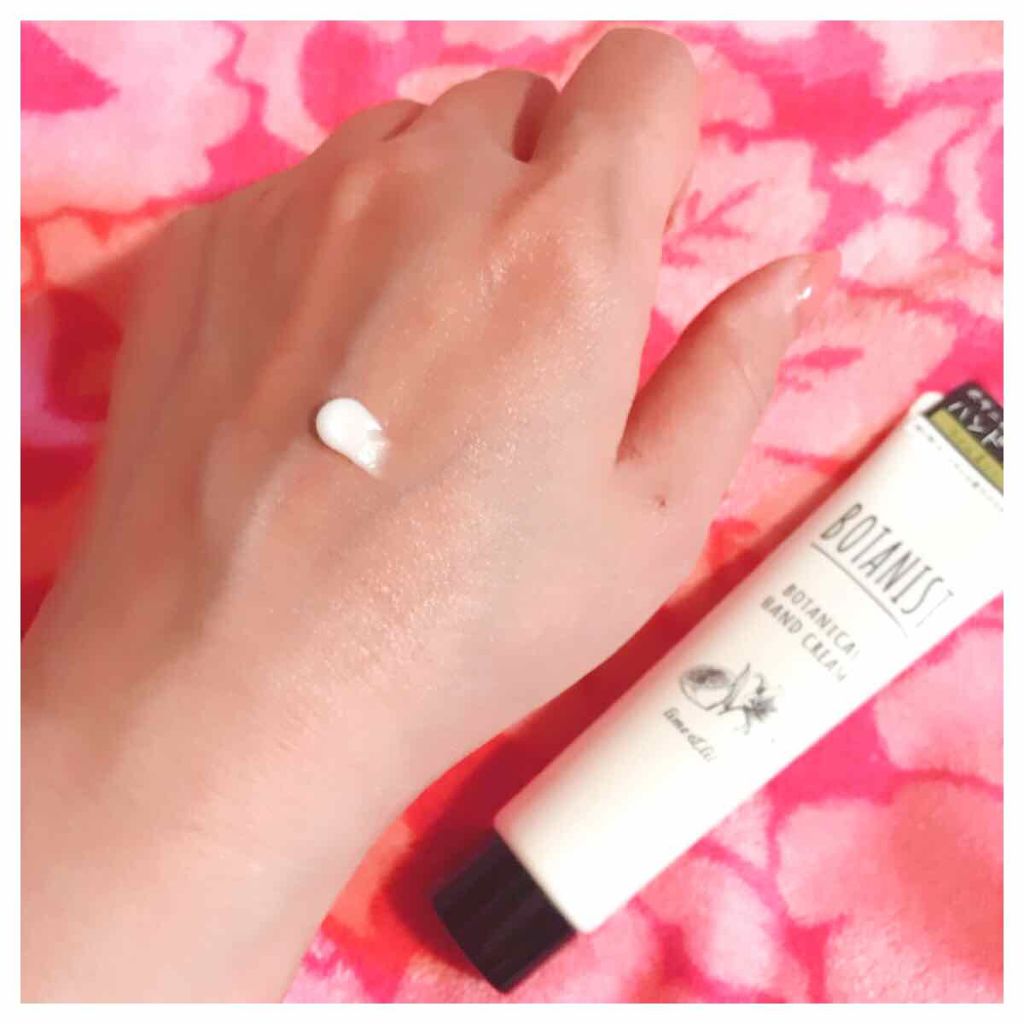 ボタニカルハンドクリーム(ライム&リリー)/BOTANIST/ハンドクリームを使ったクチコミ(2枚目)