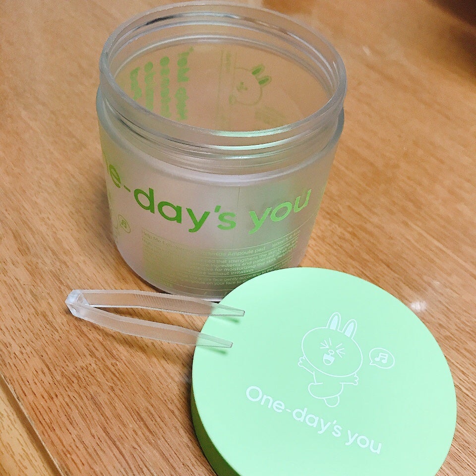 ヘルプミー! エコインテンスセラミドアンプルパッド(90枚)/One-day's you/トナーパッドを使ったクチコミ(1枚目)