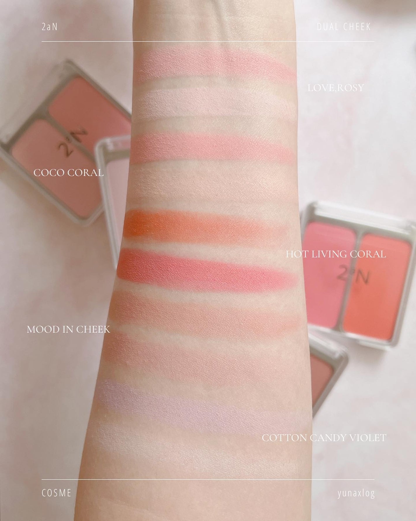 デュアルチーク/2aN/パウダーチークを使ったクチコミ(4枚目)