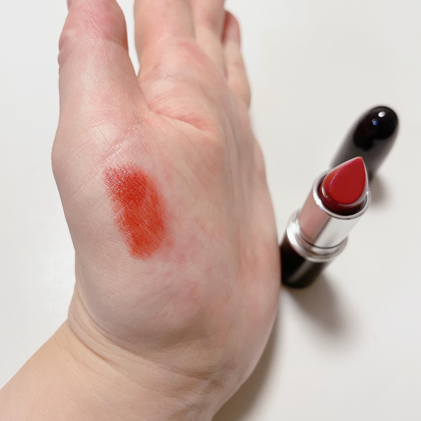 ラスターガラス リップスティック/M・A・C/口紅を使ったクチコミ（3枚目）