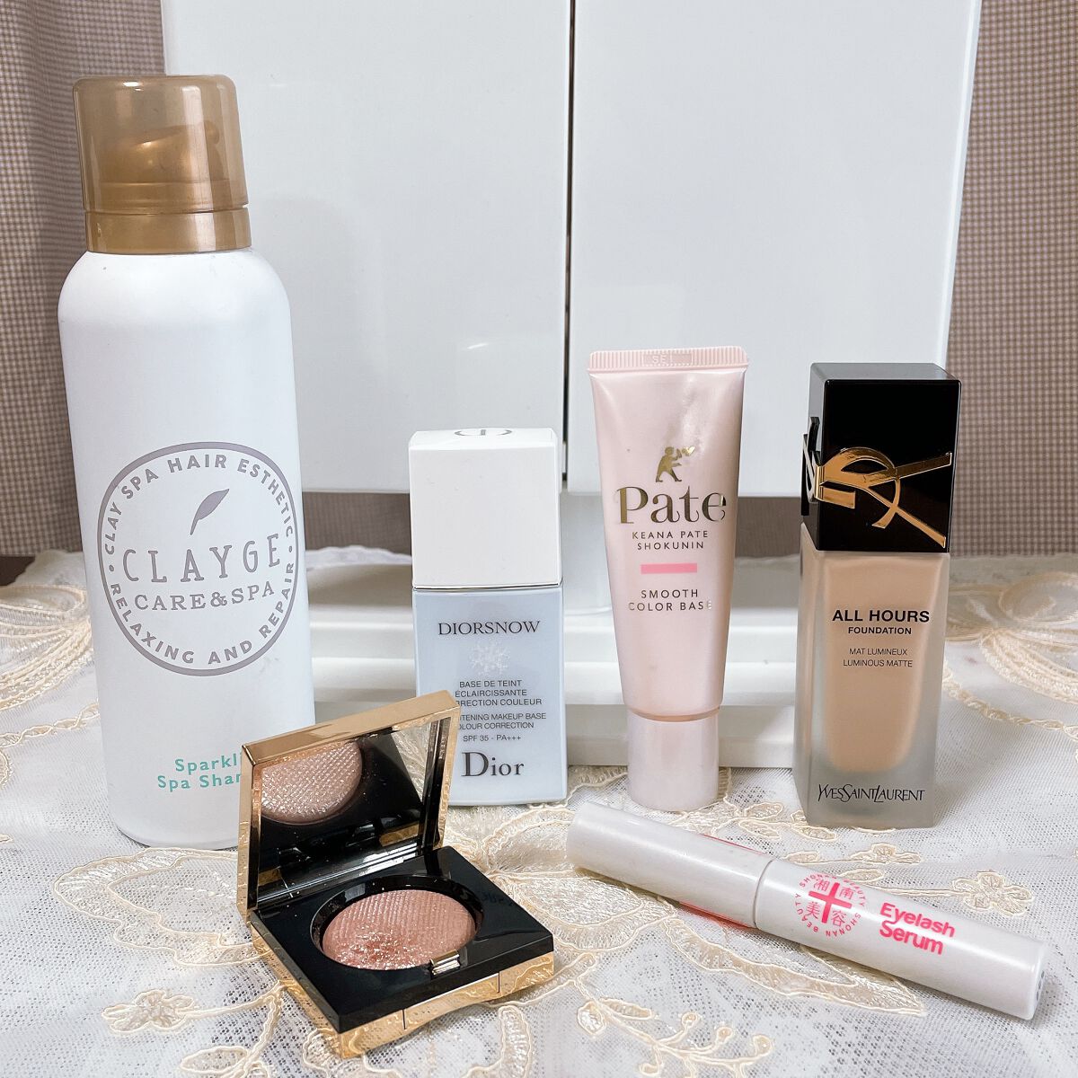 【旧】スノー メイクアップ ベース UV35 SPF35／PA+++/Dior/化粧下地を使ったクチコミ（1枚目）