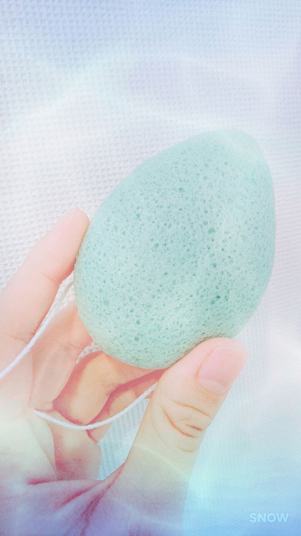 天然こんにゃくパフ/DAISO/その他スキンケアグッズを使ったクチコミ（2枚目）