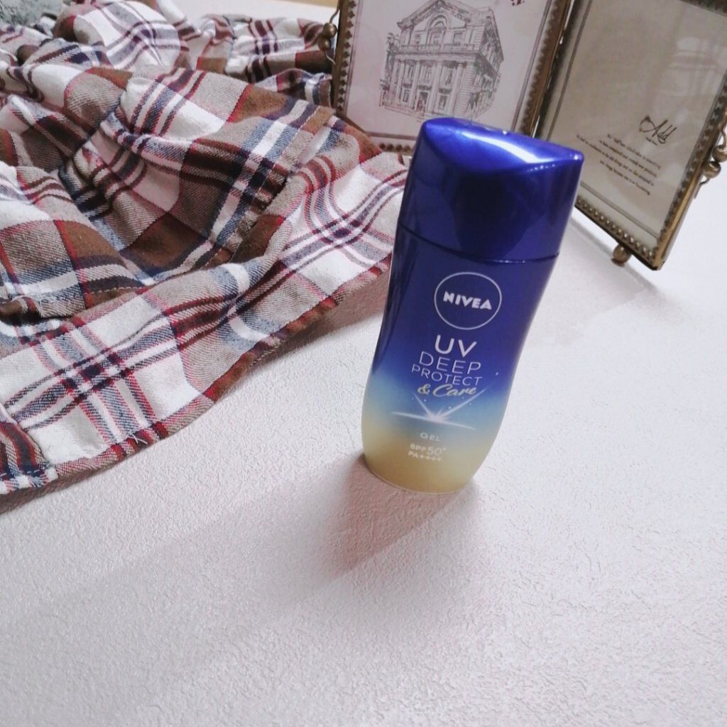 ニベアUV ディープ プロテクト＆ケア ジェル/ニベア/日焼け止めジェルを使ったクチコミ（1枚目）